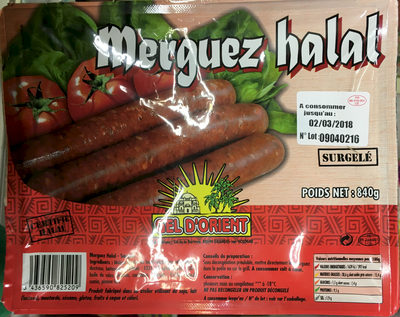 Merguez halal - 3436590825209