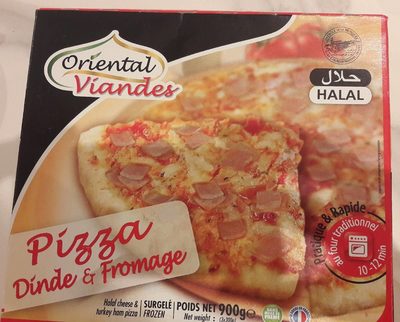 Pizza dinde et fromage - 3436598134631