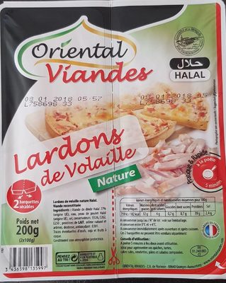 Lardons de volaille - 3436598135997