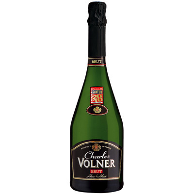 Vin mousseux brut blanc de blancs 75 cl Charles Volner - 3438931010411