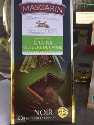 Chocolat Grains De Sucre De Canne Mascarin - 3443271330013