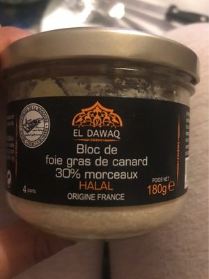 Bloc de foie gras de canard - 3443705047319