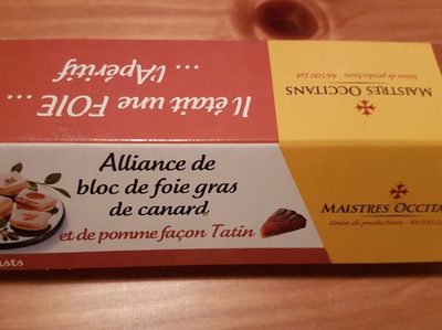 Alliance de bloc de foie gras de canard - 3443705051743
