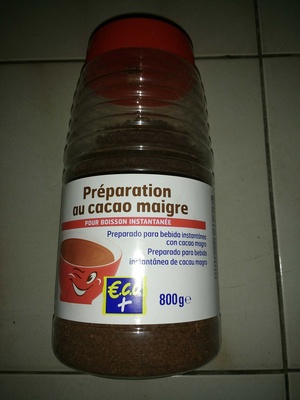 Preparation au cacao maigre - 3450970006682