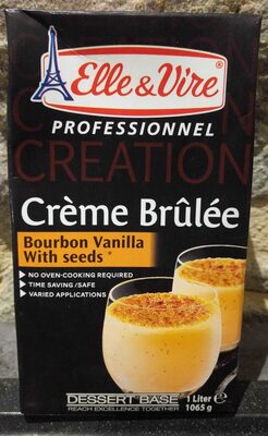 Dessert Base Crème Brûlée - 3451790978401