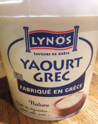 Yaourt a la grec LYNOS - 3453190000096