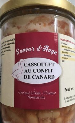 Cassoulet Confit De Canard Saveur D'auge - 3454740001051