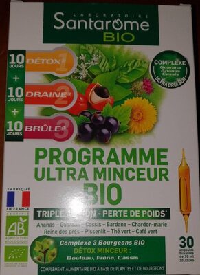 Complètement alimentaire bio à base de plantes et bourgeons - 3455540003115