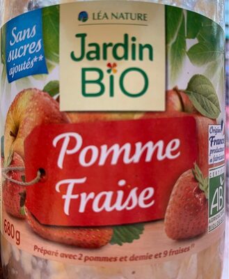Compote Pomme Fraise - 3456300012569