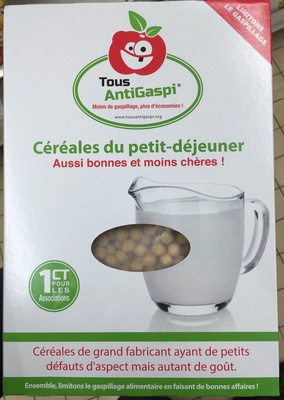 Céréales du petit-déjeuner (boules de maïs soufflées au miel) - 3460511990820