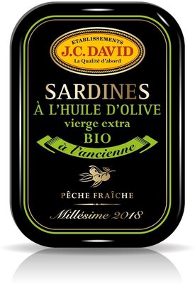Sardine à l'huile d'olive vierge extra bio - 3461820210012