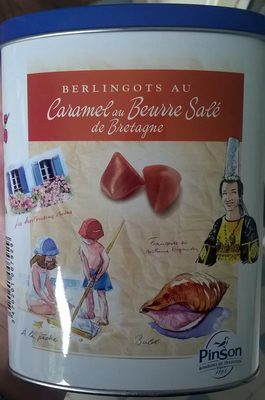 Berlingots au caramel au beurre salé de bretagne - 3470201007929
