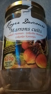 Roger Descours - Marrons cuits Naturellement sans gluten - 3471321042005