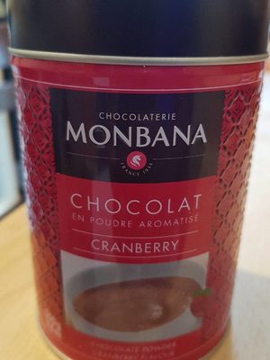 Chocolat en poudre aromatisé cranberry - 3474340020672