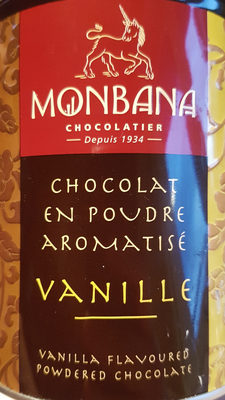 Chocolat Poudre Monbana Vanille - 3474340089907