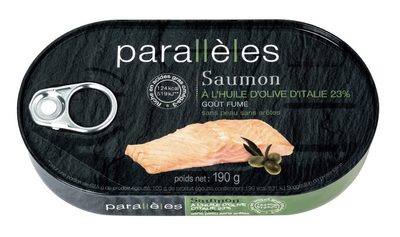 Saumon à l'huile d'olive d'Italie 23% goût fumé - 3474608764157