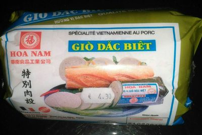 Gio Dac Biet pâté vietnamien au porc - 3474930105000