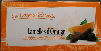 Lamelles d'Orange Enrobées de Chocolat Noir - 3481010000964