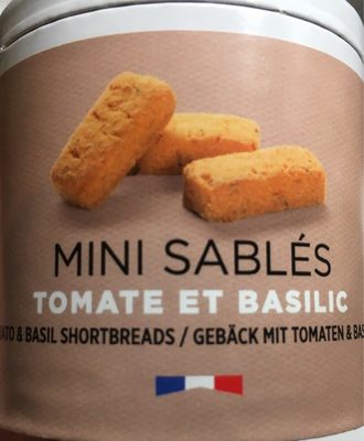 Mini sablés tomate et basilic - 3481718131137