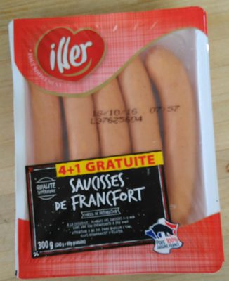 Saucisses de Francfort - 3481910530059
