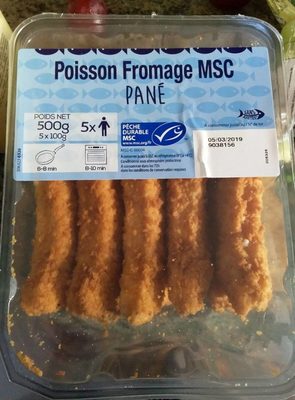 Poisson fromage MSC pané - 3492500063260