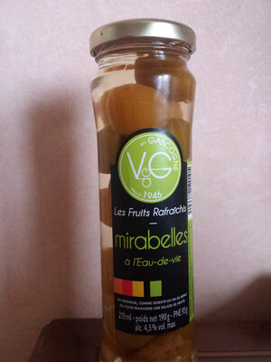 Mirabelles à l'eau-de-vie - 3493372120105