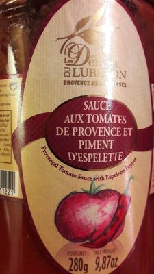 Sauce aux tomates de provence et piment d'espelete - 3498976111221