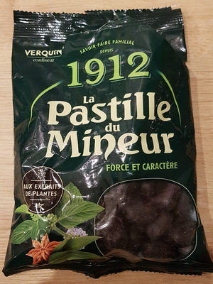 250G Pastille Mineur Verquin - 3501270009511