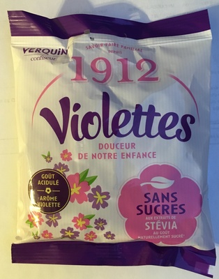 Violettes sans sucres Stévia - 3501270058304