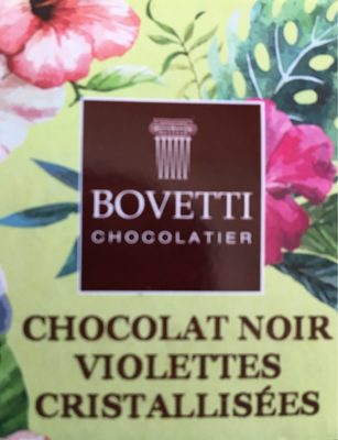 Chocolat noir violettes cristalisees - 3501940287003