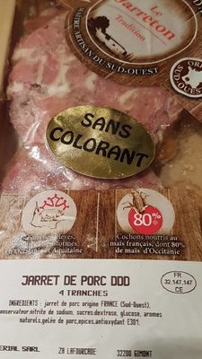 Rret de porc Le Jarreton Tradition - 3504900072800