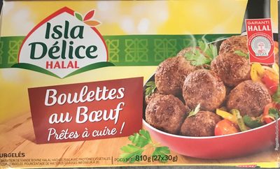 Boulettes au boeuf prêtes à cuire - 3512690000668