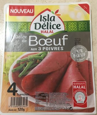 Délice de boeuf aux trois poivres - 3512690003461