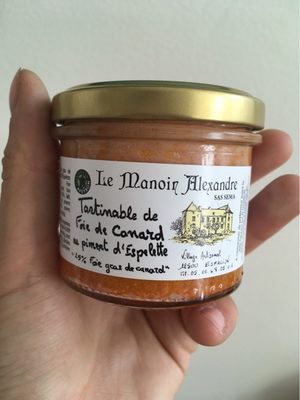 Tartinade de foie de Canard au piment d'espelette - 3513261250130