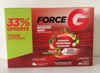 Nutrisanté Force G Booster shot - 3515450014837