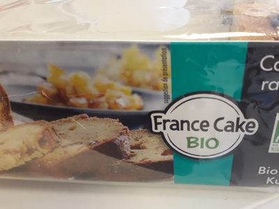 Cake bio Abricot, raisin et Citron - 3517472125089