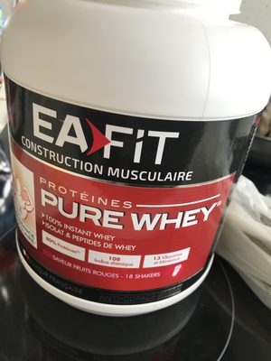 Eafit Pure Whey Croissance Musculaire Max Yaourt Fruits Rouges - 3518681004400