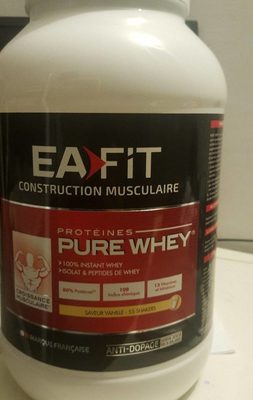 Construction Musculaire Pure Whey Vanille 2.2 KG - 3518681006930