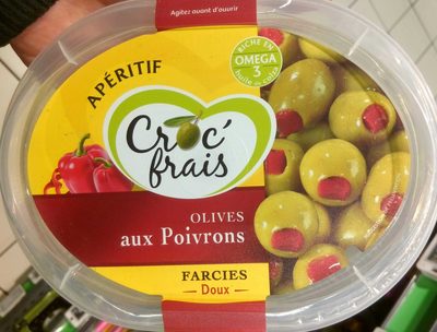 Olives aux Poivrons farcies doux - 3524130000299