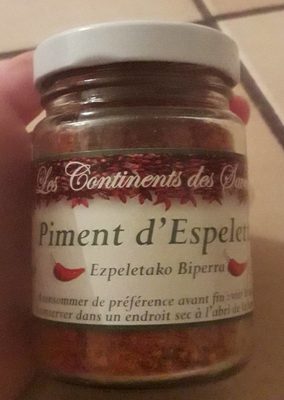 Piment D'espelette A.o.c - 3547402000148