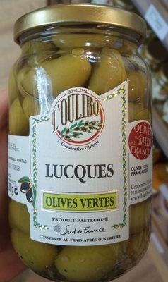 Lucques Olives Vertes Nature - 3548670002124
