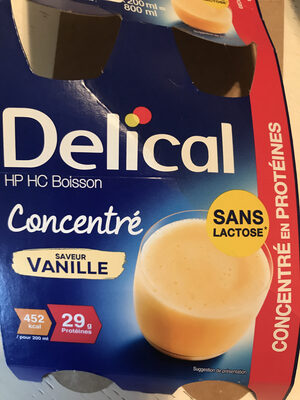 Delical Sans Lactose Vanille - 3551101034366