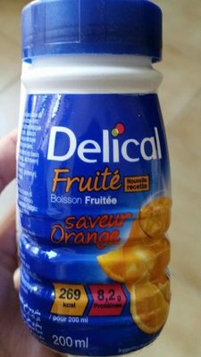 Delical Boisson Fruitée (mélange Glucido-protidique) Orange - 3551101034441