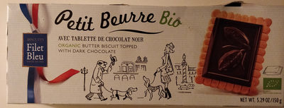 Petit Beurre Bio Avec Tablette De Chocolat noir - 3556940811673