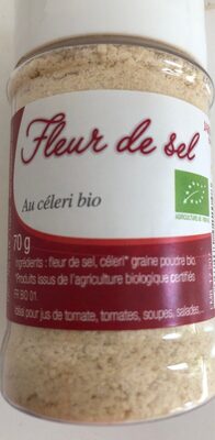 Fleur de sel au celeri bio - 3558180022048
