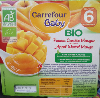 Pomme carotte mangue - 3560070378067
