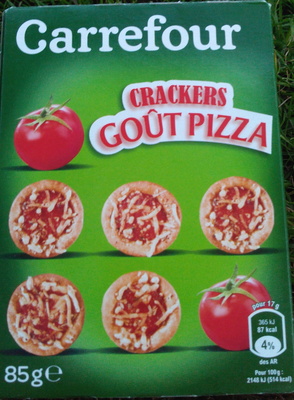 Crackers Goût Pizza - 3560070718542
