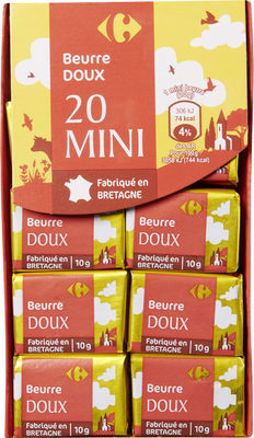 Beurre doux  20 mini - 3560070906116