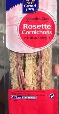 Sandwich club rosette cornichons - 3560070953295