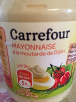 Mayonnaise à la moutarde de Dijon - 3560070957095